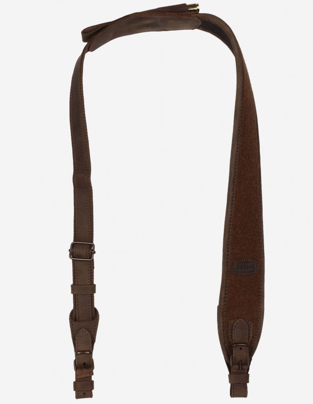 pasek-do-broni-chamois-loden-brazowy Pasek z lodenu do broni Chamois - obrazek 1